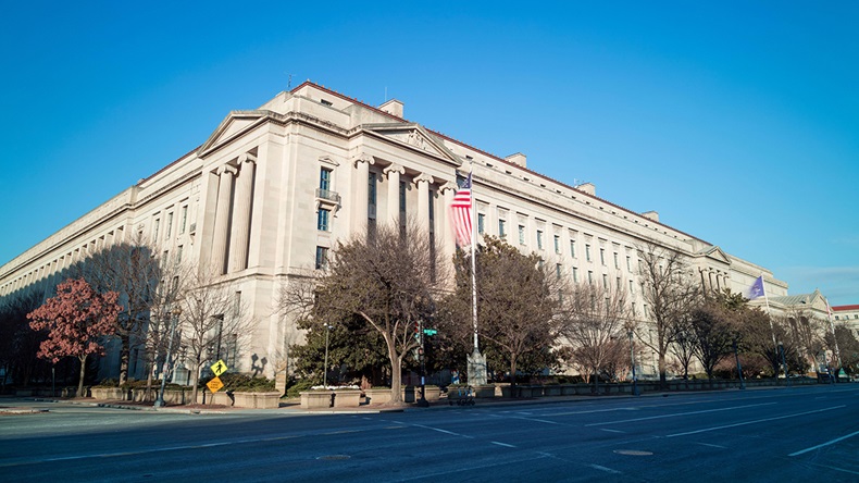 US Department of Justice, Washington DC