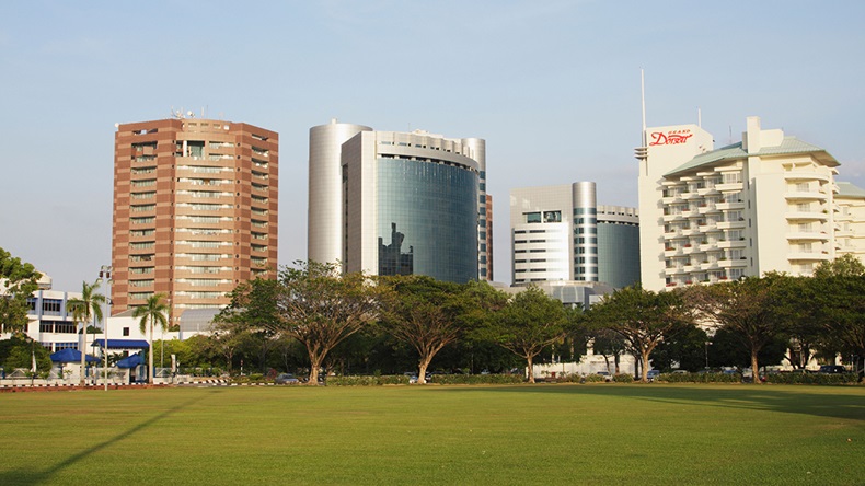 Labuan business district