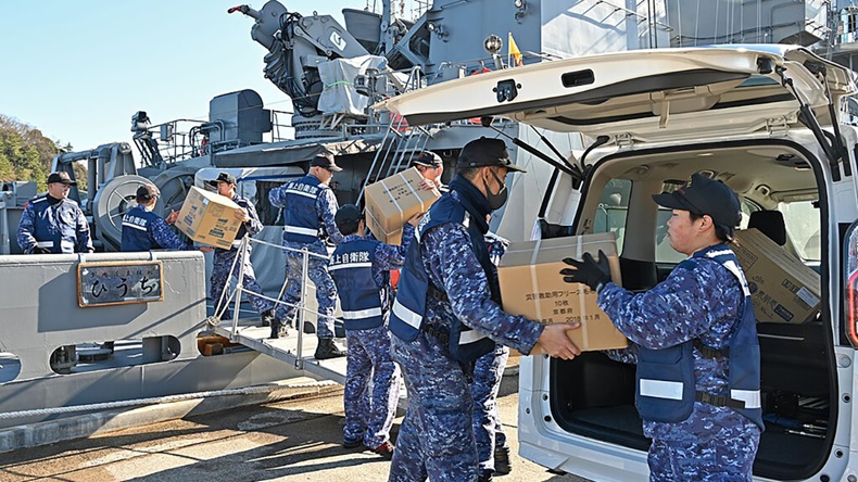 Japan quake relief effort