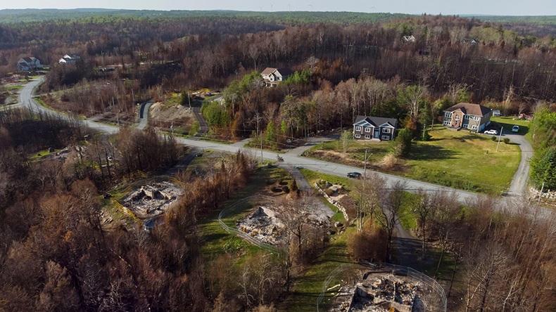 Nova Scotia, Canada wildfire (2023)