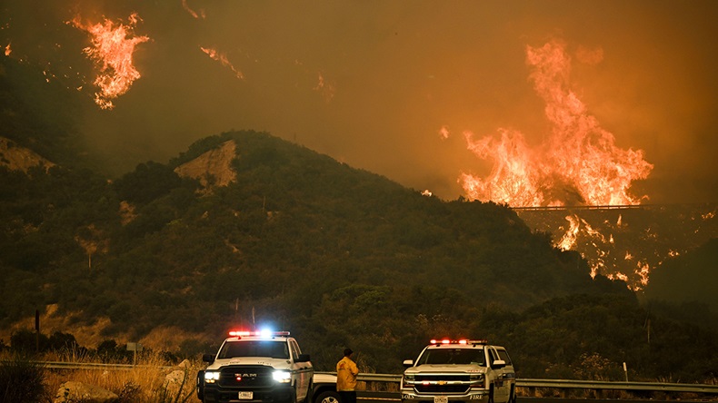 California Line fire