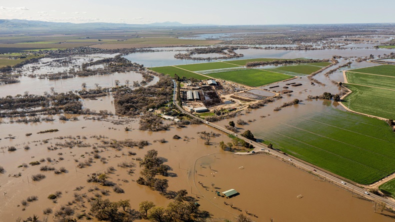 California flood, March 2023