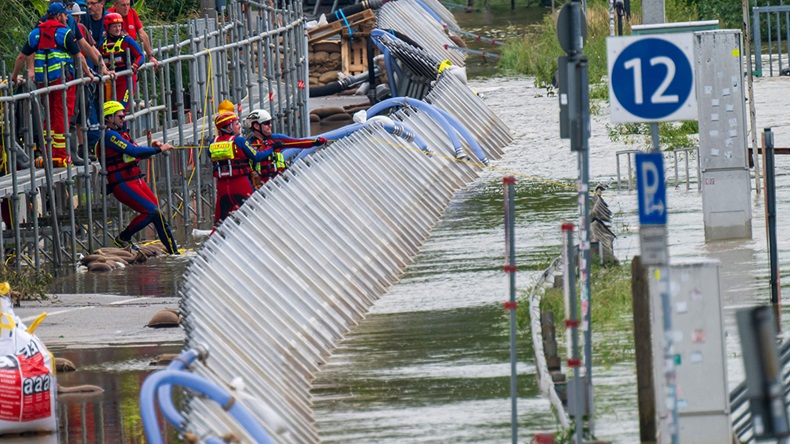 Floods in Bavaria, Germany