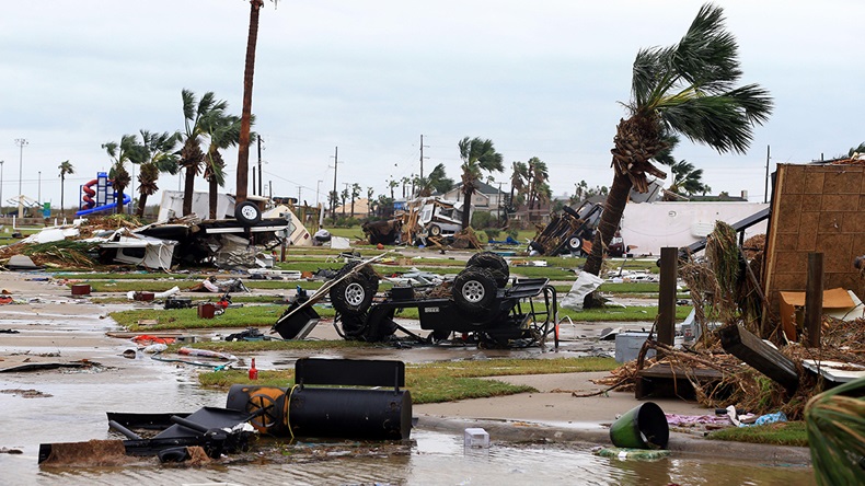 Hurricane Harvey, Port Aransas, Texas, 2017