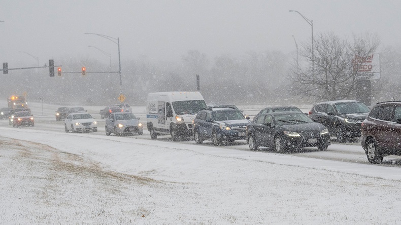 Winter Storm Elliott, Chicago