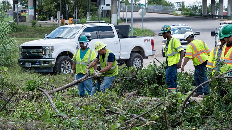 Hurricane Beryl, Houston 