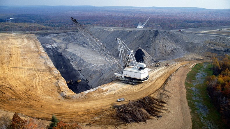 Pennsylvania coal mine