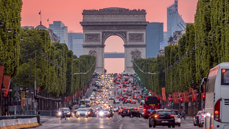 Paris traffic