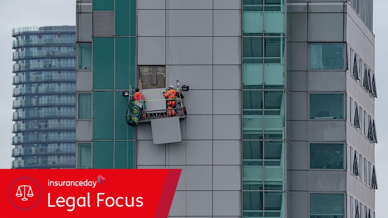 Cladding removal, London