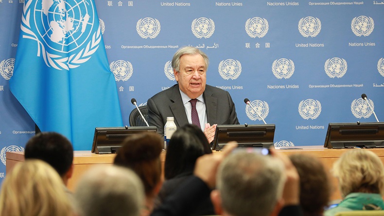 António Guterres, secretary-general, United Nations