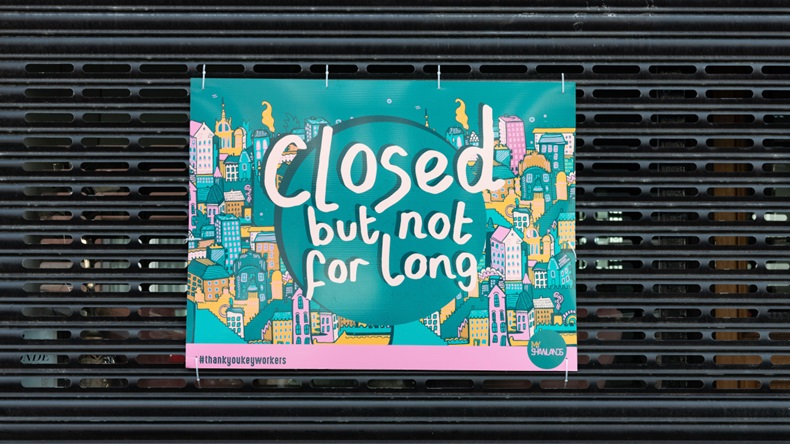 Closed shops (Kay Roxby/Alamy Stock Photo)
