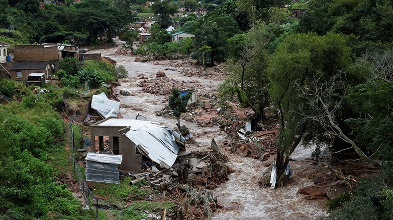 South Africa flood (2022) (REUTERS/Rogan Ward/Alamy Stock Photo)