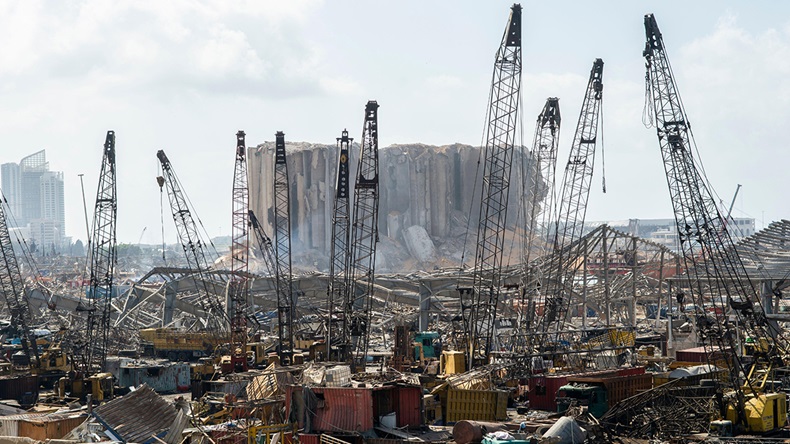 Beirut port explosion (Images by Itani/Alamy Stock Photo)