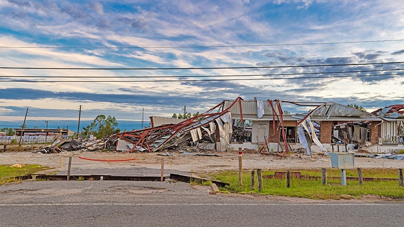 Hurricane Michael damage (2018) (Terry Kelly/Alamy Stock Photo)