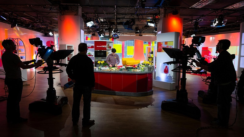 TV studio (redsnapper/Alamy Stock Photo)
