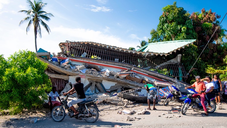 Haiti earthquake (2021) (Ralph Tedy Erol/EFE/Alamy Live News)
