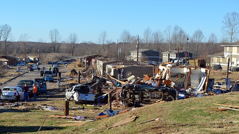 Dawson Springs, Kentucky tornado (2021) (Alvaro Blanco/EFE/Alamy Live News)