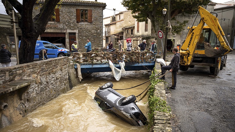 Aude, France flood (2018) (Fred Lancelot/AP)
