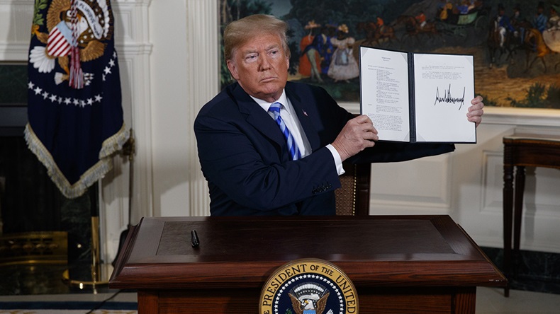 Trump Iran deal (Evan Vucci/AP)