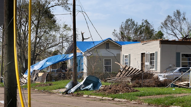 Hurricane Laura Louisiana damage (2020) (IrinaK/Shutterstock.com)