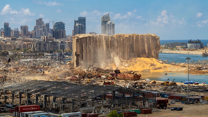 Beirut port explosion (Ali Chehade/Shutterstock.com)