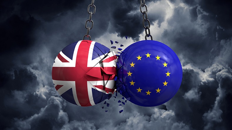 Brexit clash (Ink Drop/Shutterstock.com)