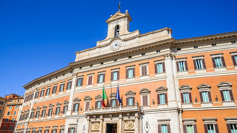 Italy parliament, Rome (cge2010/Shutterstock.com)