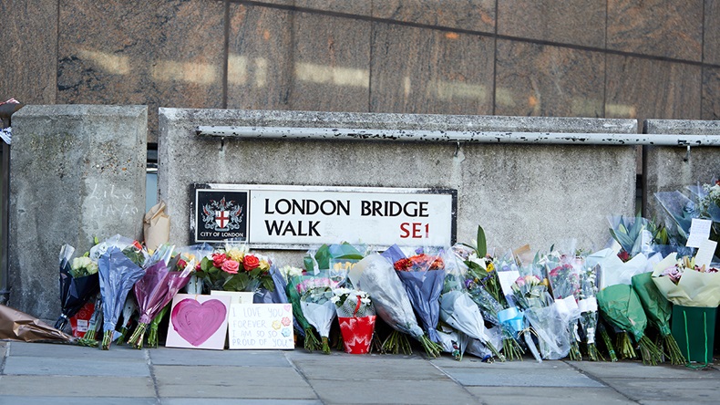 London Bridge terror attack November 2019 (Kevin J Frost/Shutterstock.com)
