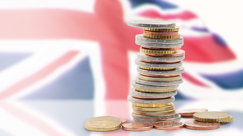 Money UK flag (cunaplus/Shutterstock.com)