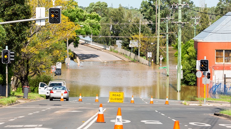 New South Wales, Australia flood (2021) (Leah-Anne Thompson/Shutterstock.com)