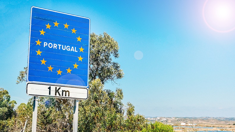Portugal border (Alexandre Rotenberg/Shutterstock.com)