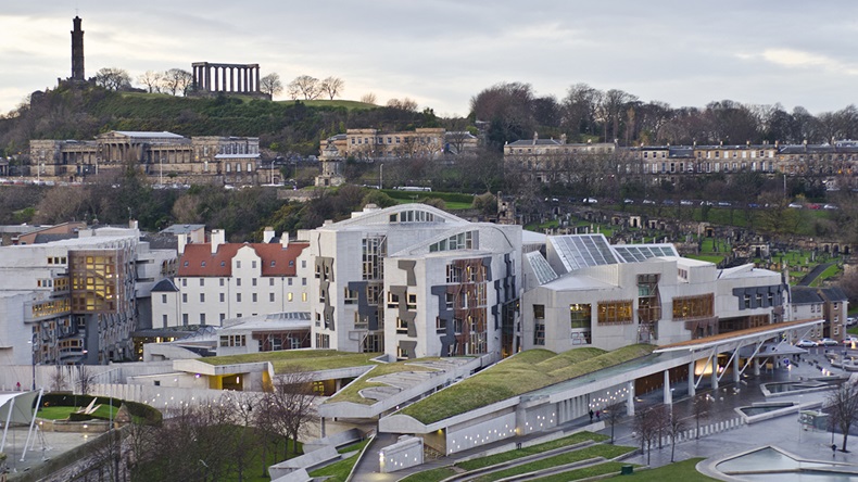 Scottish parliament (Brendan Howard/Shutterstock.com)