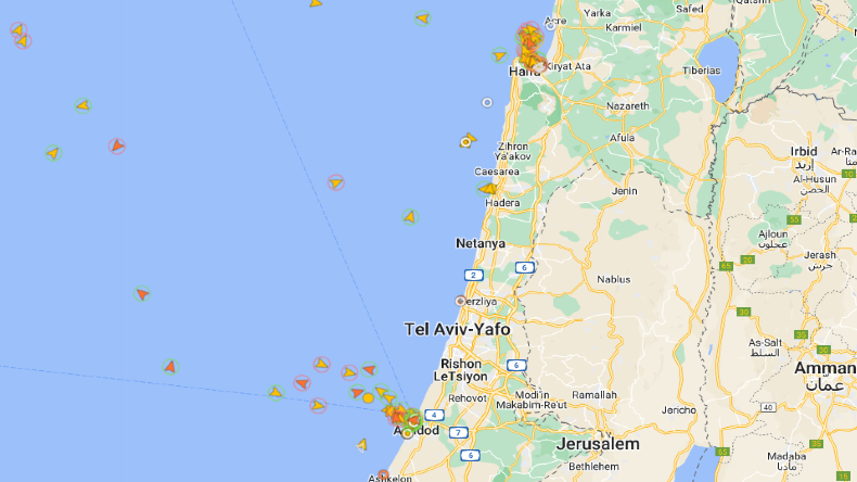 Shipping situation Israel after Hamas assault