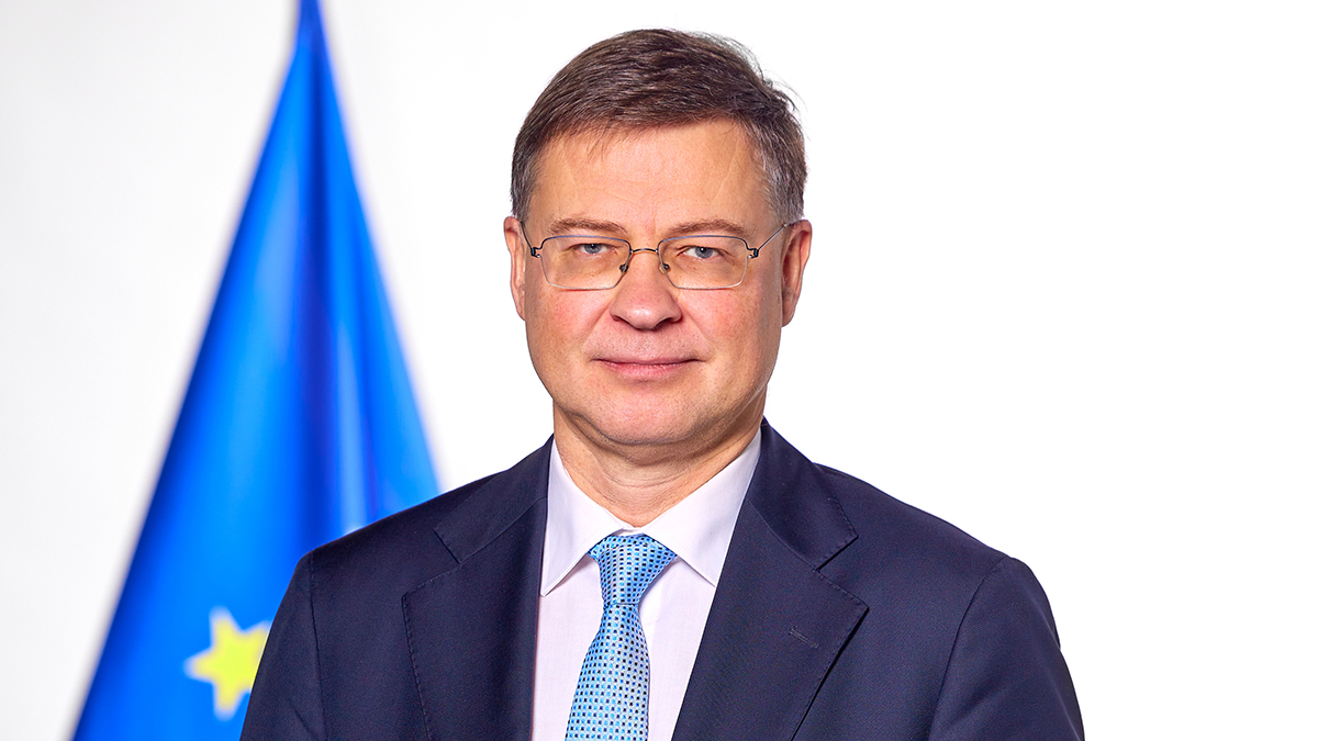 Valdis Dombrovskis, commissioner for economy and productivity, implementation and simplification, European Commission